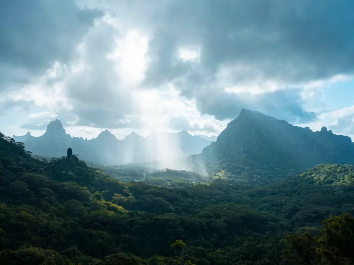 Vallée d'Opunohu - Col de Vaiare, Moorea