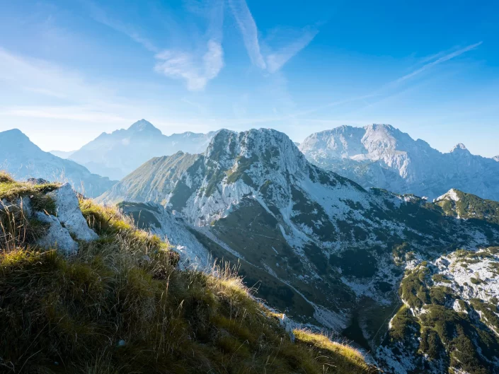 Draski Vrh et le Triglav - Mont Visevnik, Slovénie