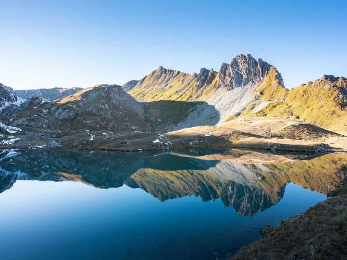 Lac Cornu - Randonnée des Cinq Lacs de la Forclaz, Savoie