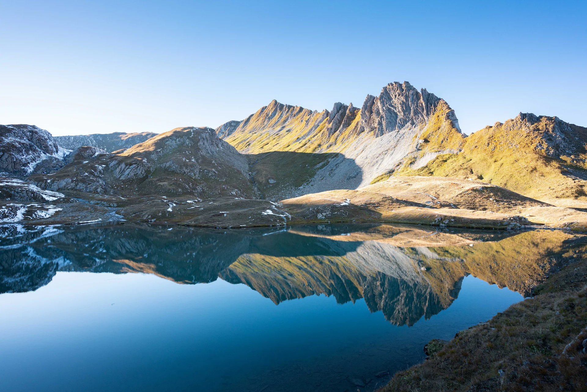 Lac Cornu - Randonnée des Cinq Lacs de la Forclaz, Savoie